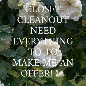 CLOSET CLEANOUT / OFFERS ACCEPTED
